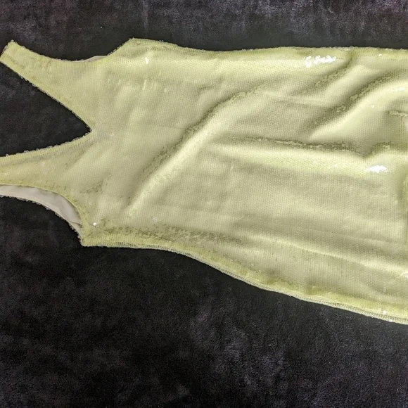NWOT A New Day Neon Sequin Dress S - Picture 5 of 6
